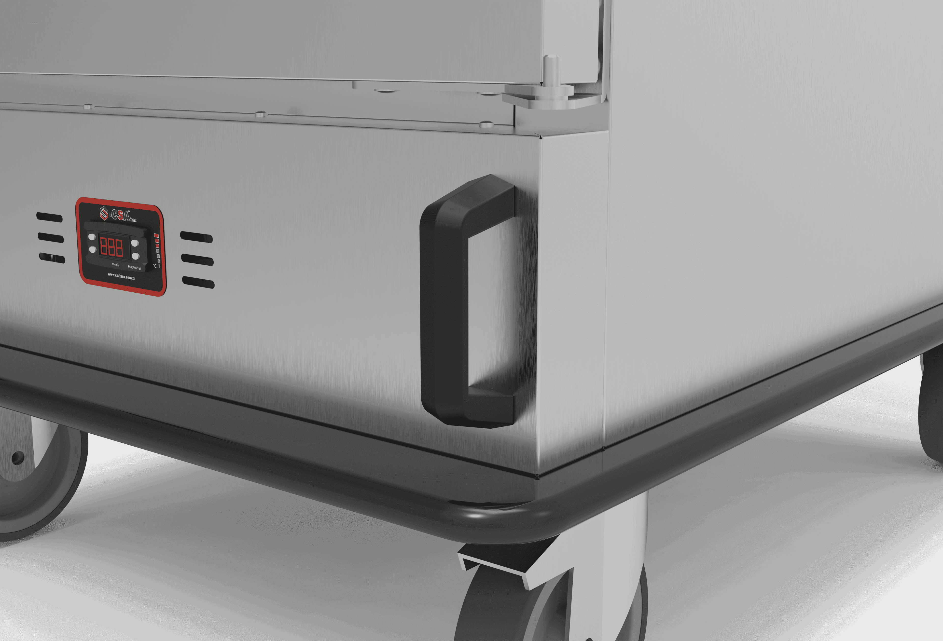 Kasetli Polietilen Tablalı Sıcak Banket Arabası - 2