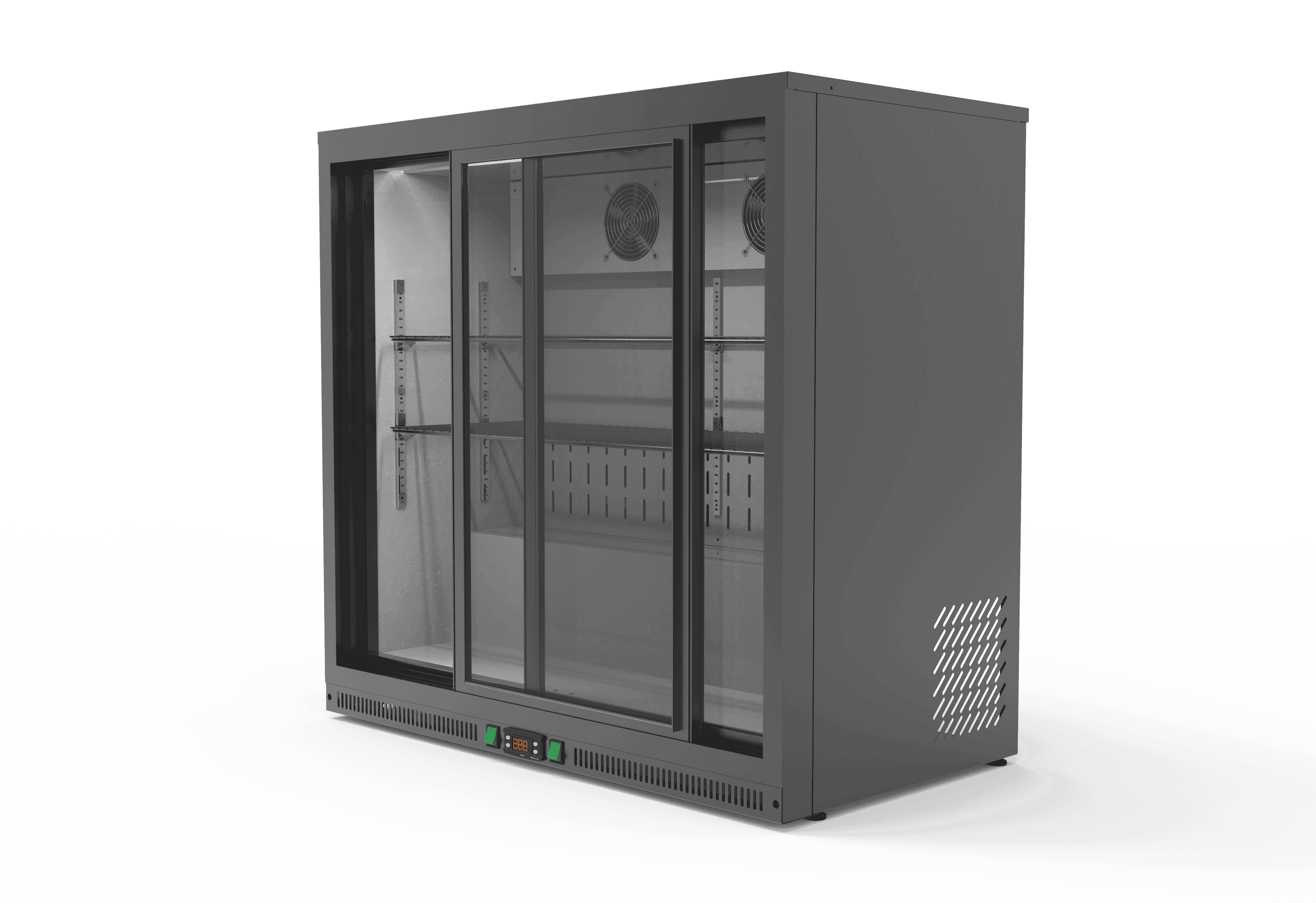 210 Litre Bar Dolabı - Soğutucu - Sürgü Kapılı