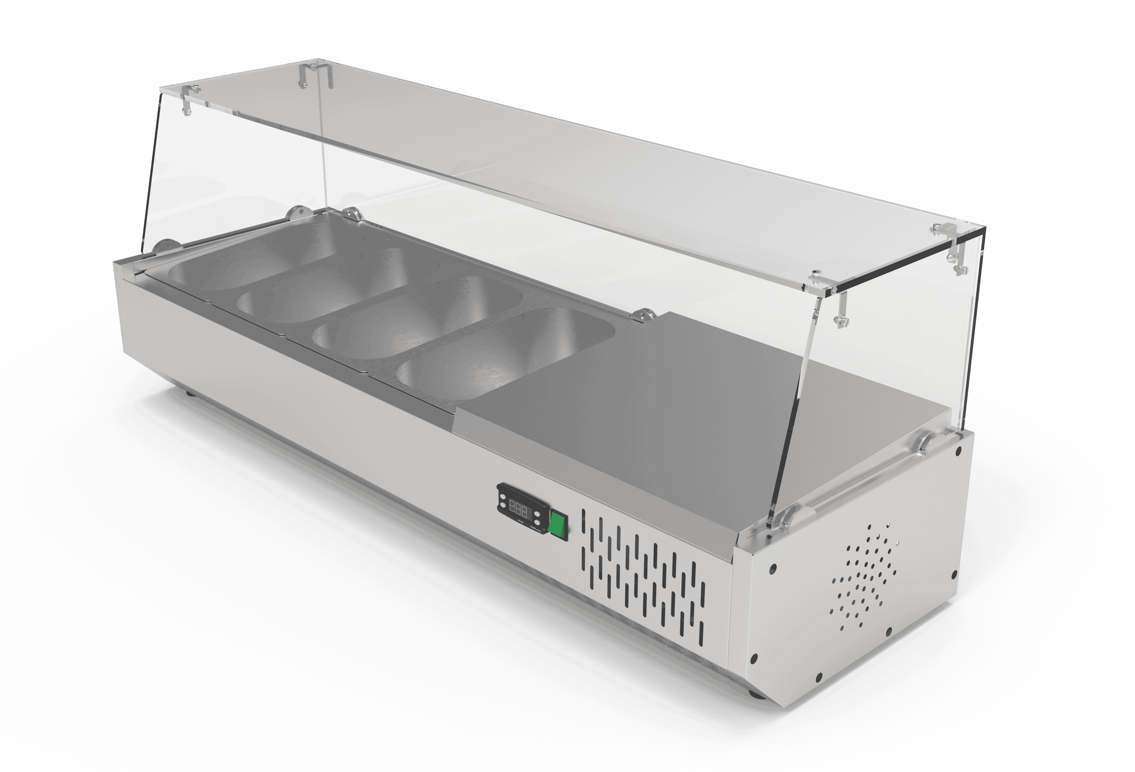 4'lü Teşhir Buzdolabı