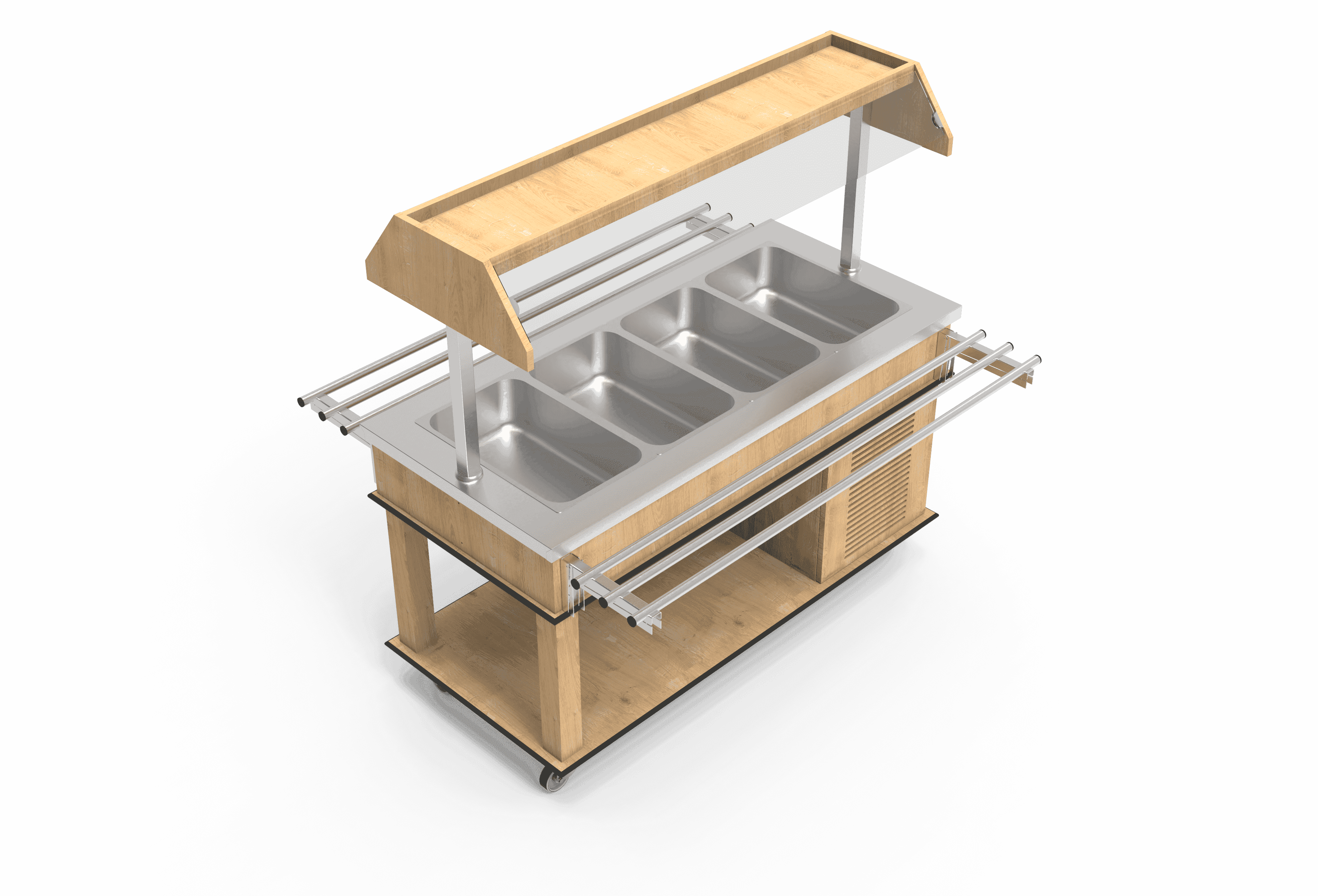 210 Litre Salatbar - 2