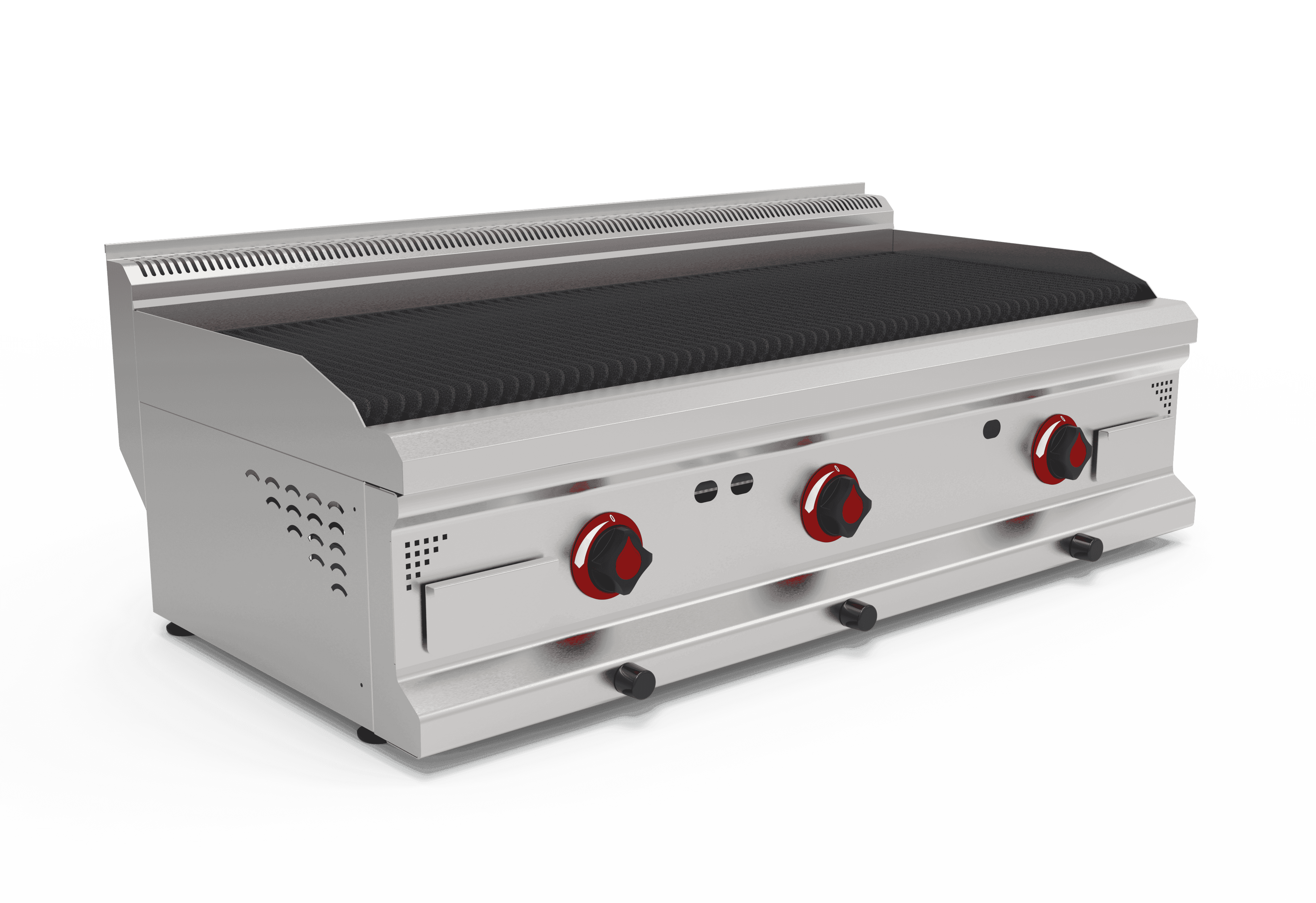 Üç Hazneli Lavataş Döküm Izgara