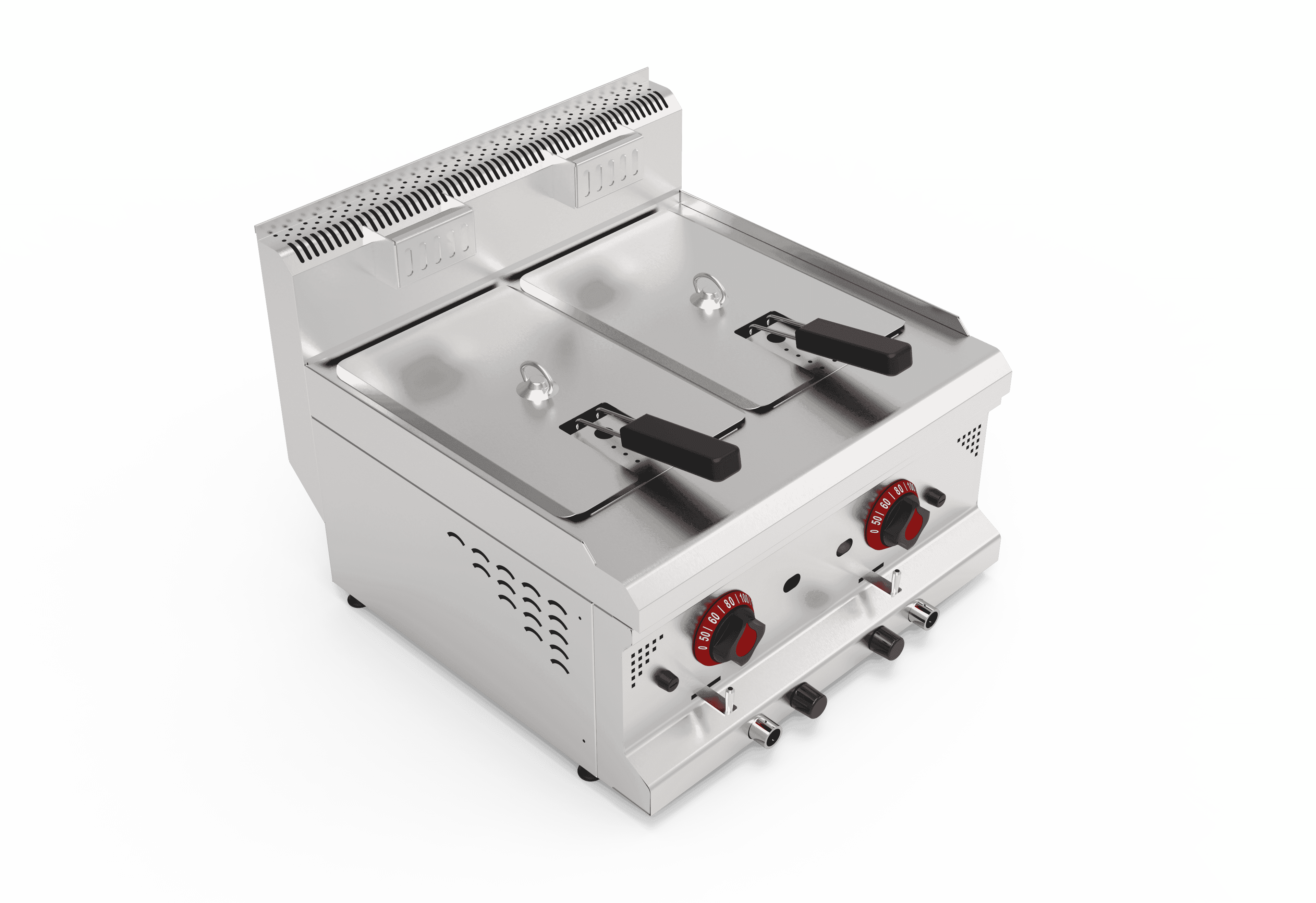 Çift Hazneli Gazlı Fritöz - 5