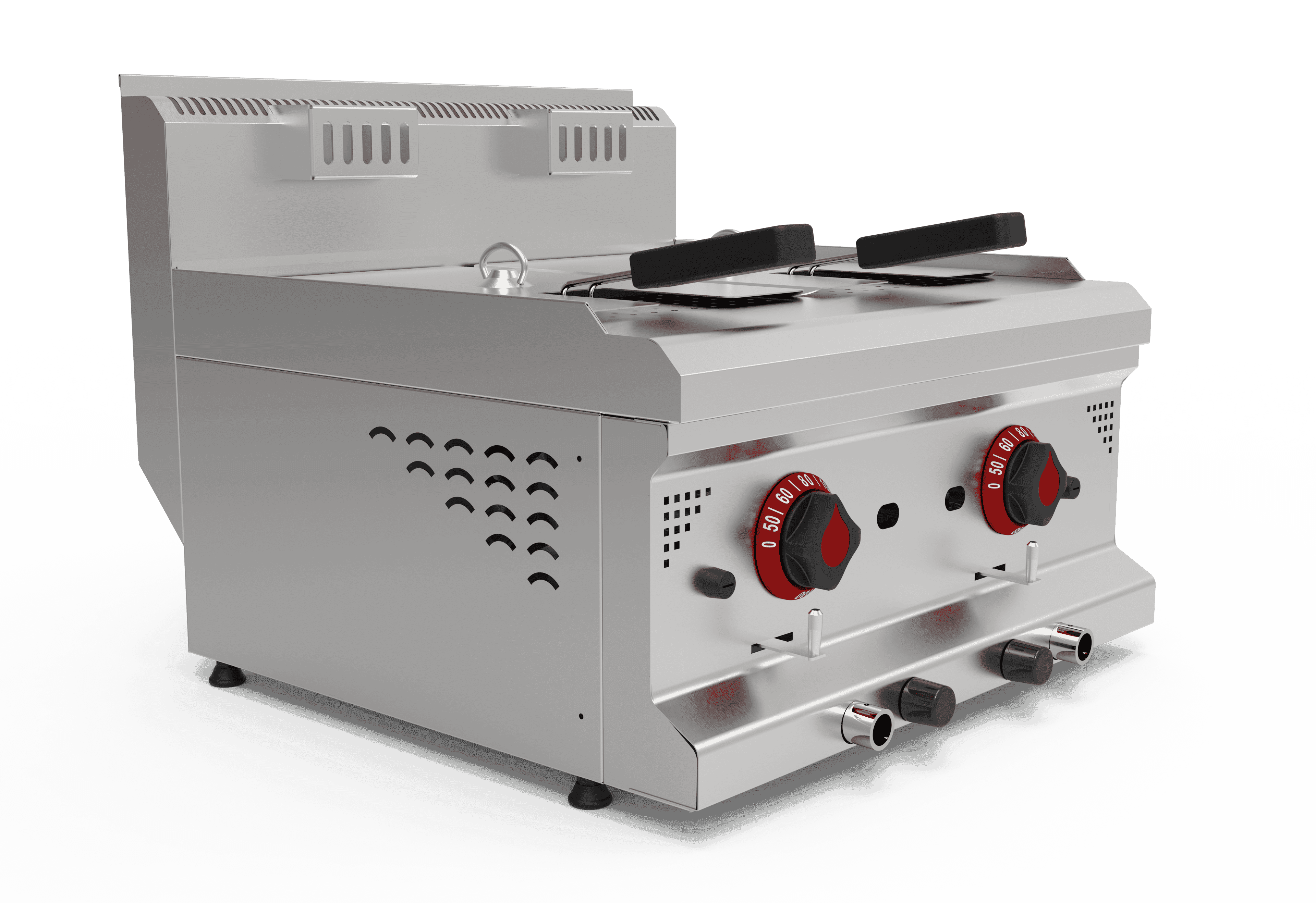 Çift Hazneli Gazlı Fritöz