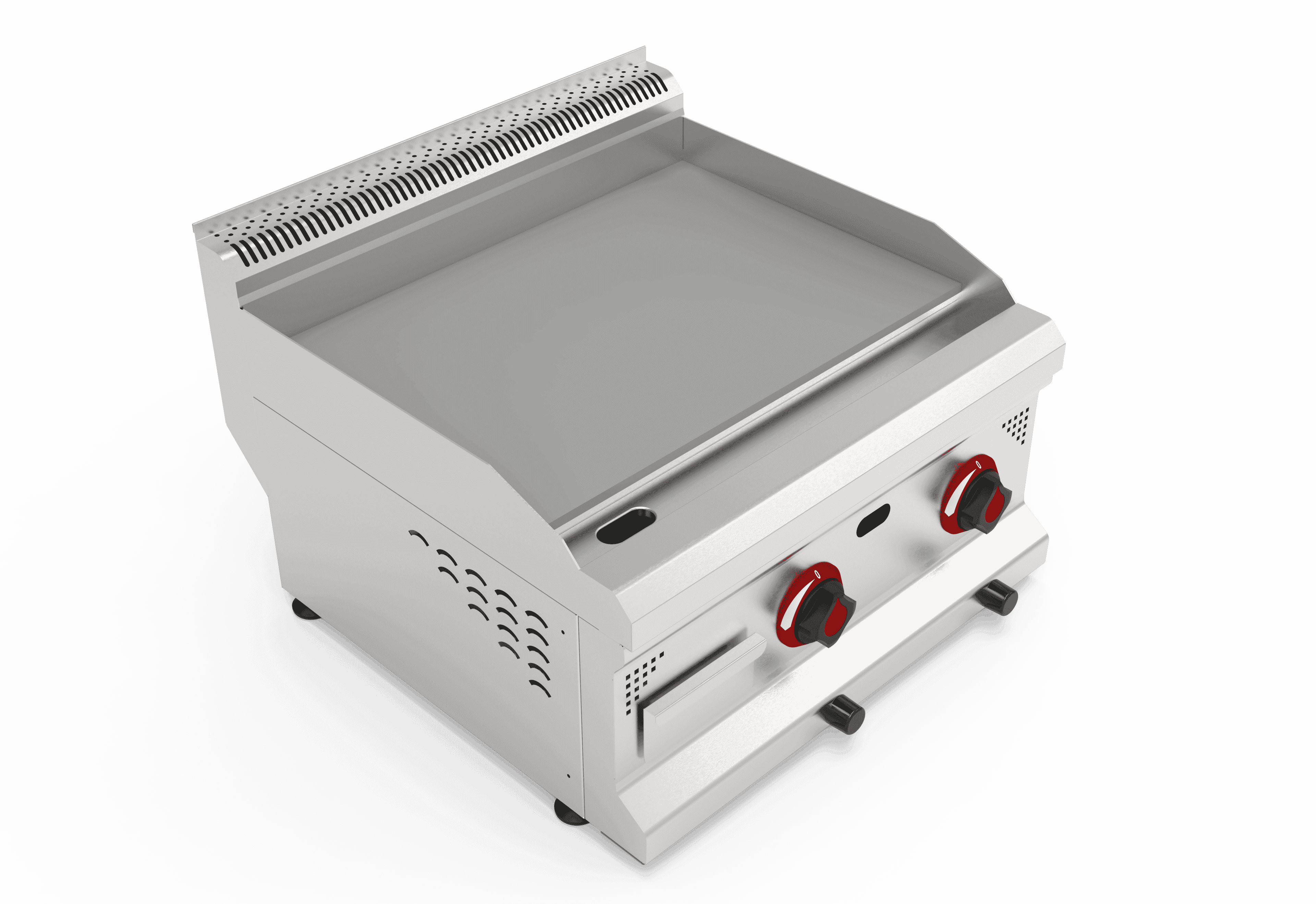 Çift Hazneli Gazlı Düz Pleyt Izgara