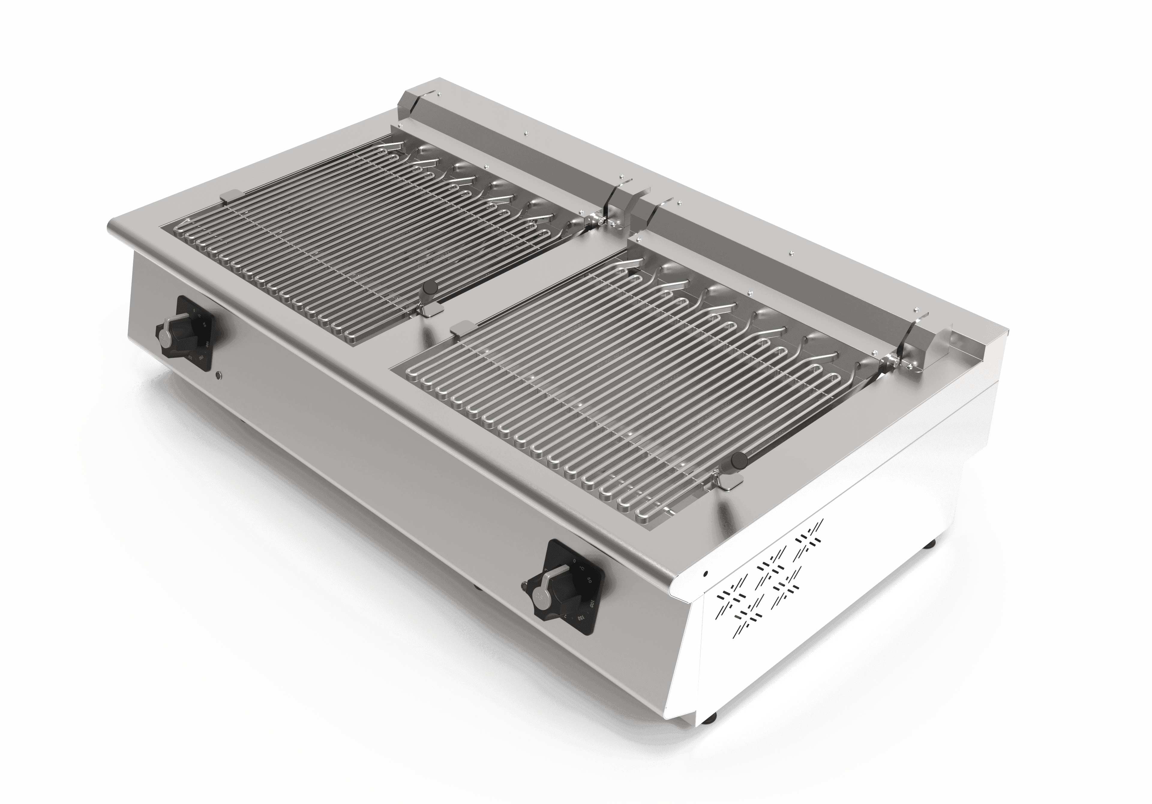 Üç Hazneli Elektrikli Sulu Izgara