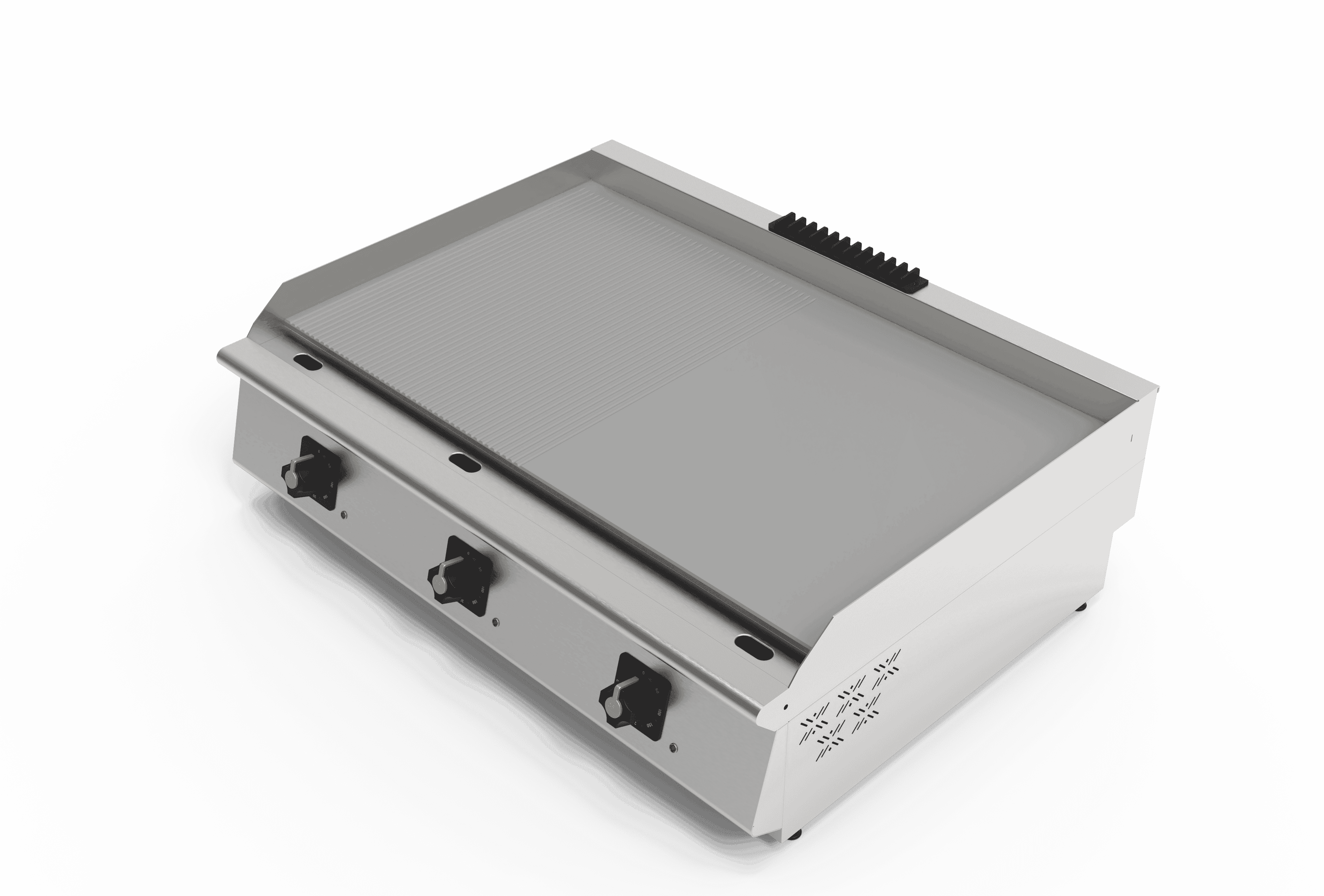 Üç Hazneli Elektrikli Yarı Kanallı Izgara