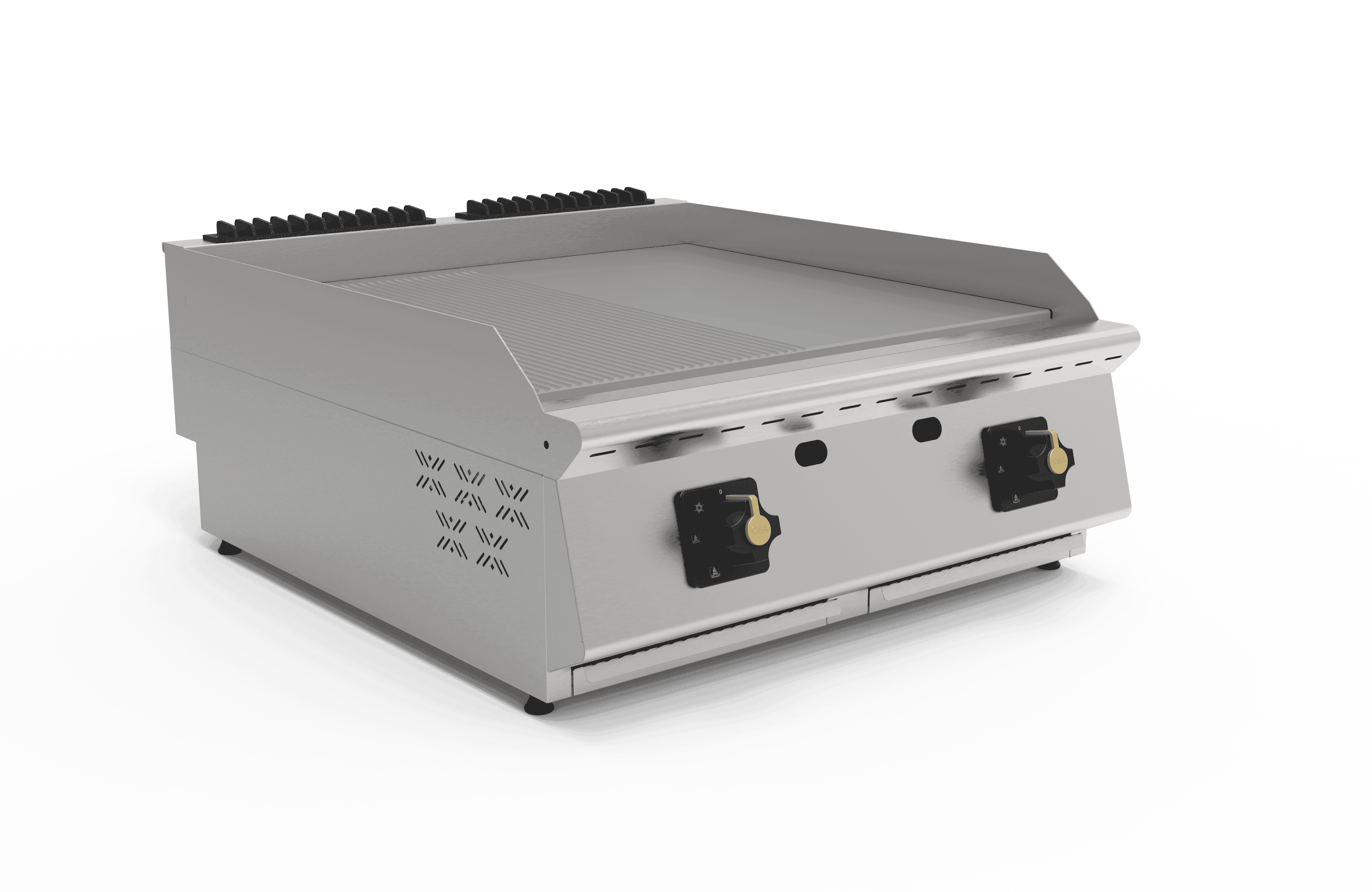 Çift Hazneli Gazlı Yarı Kanallı Izgara