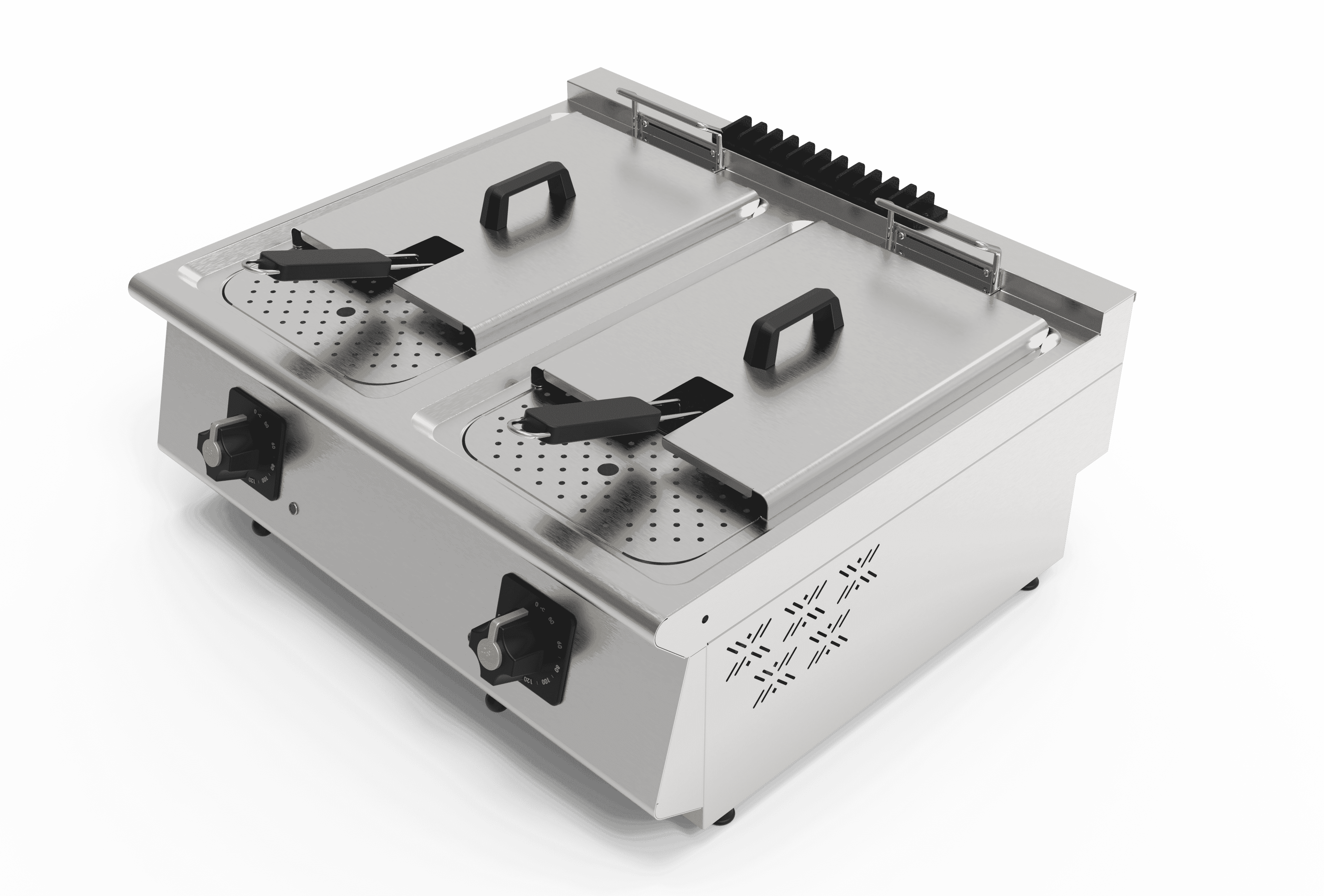 Çift Hazneli Elektrikli Fritöz